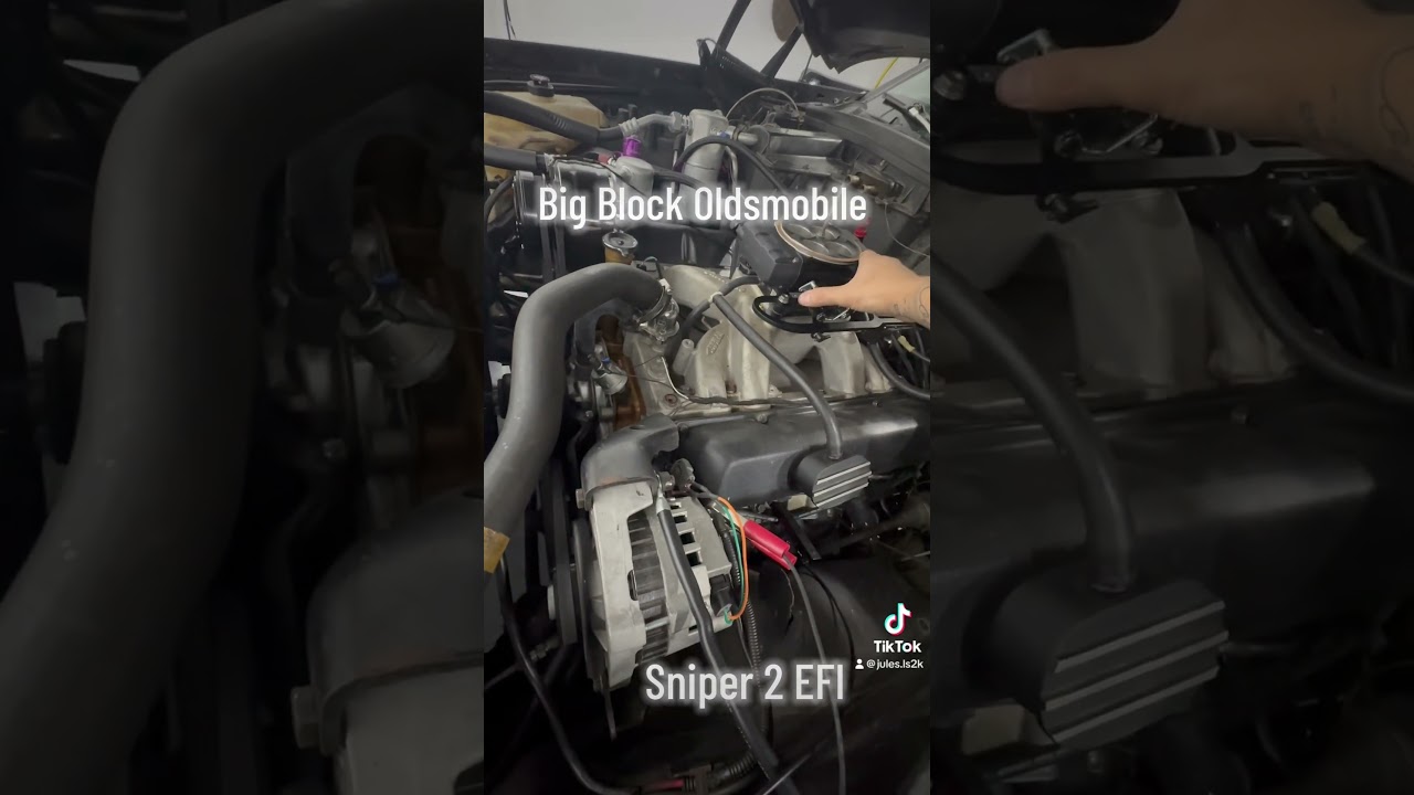 Setting up Holley sniper 2 efi with hyperspark ignition on big block Oldsmobile station wagon