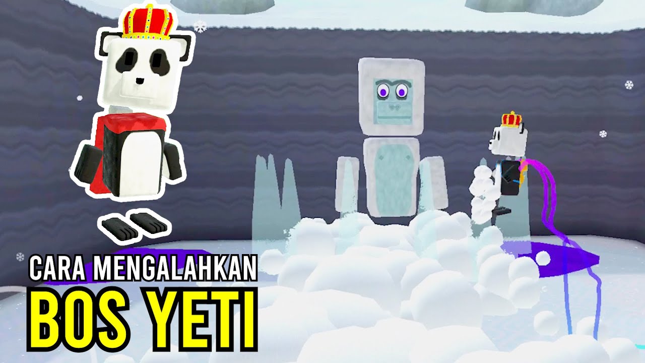 How to Play Super Bear Adventure - Cara Mengalahkan Bos Yeti - How To Defeat The Yeti