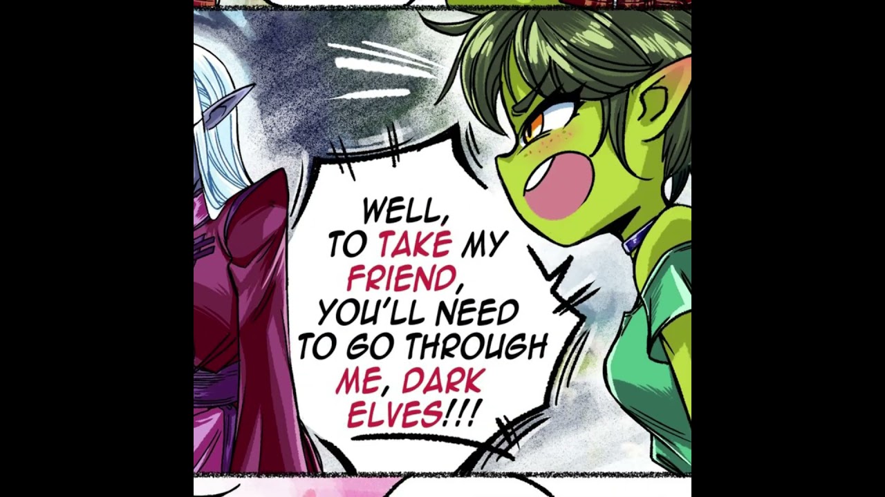 Wanted! Cute Orc Girls (Comic by GRS)  #comicdub #yuri #manga