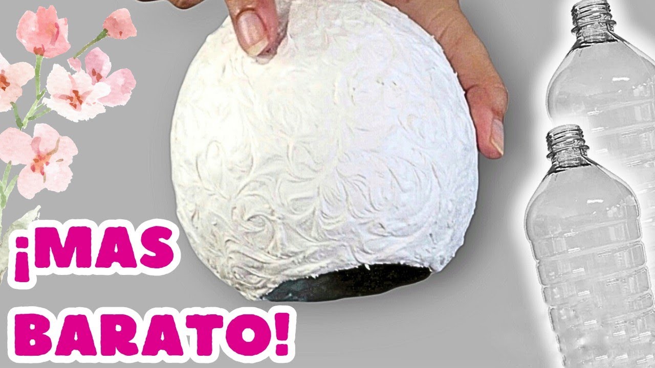 ¡MAS BARATO EN CASA! con el PLASTICO DE LAS BOTELLAS  lo hice!!!😮 / PLASTIC BOTTLE CRAFT