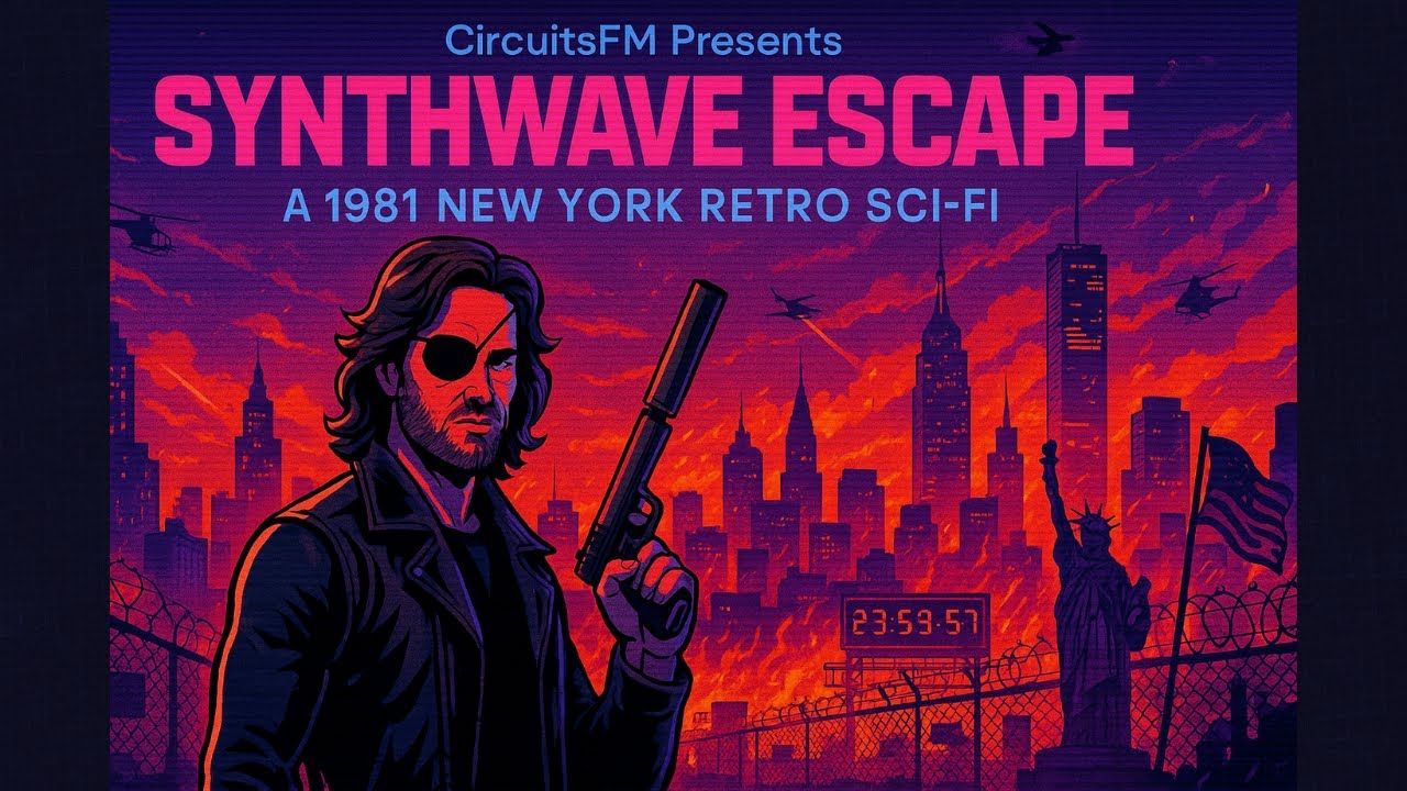 Synthwave Escape: A 1981 New York Retro Sci Fi | Full Album | VHS Outrun Soundtrack