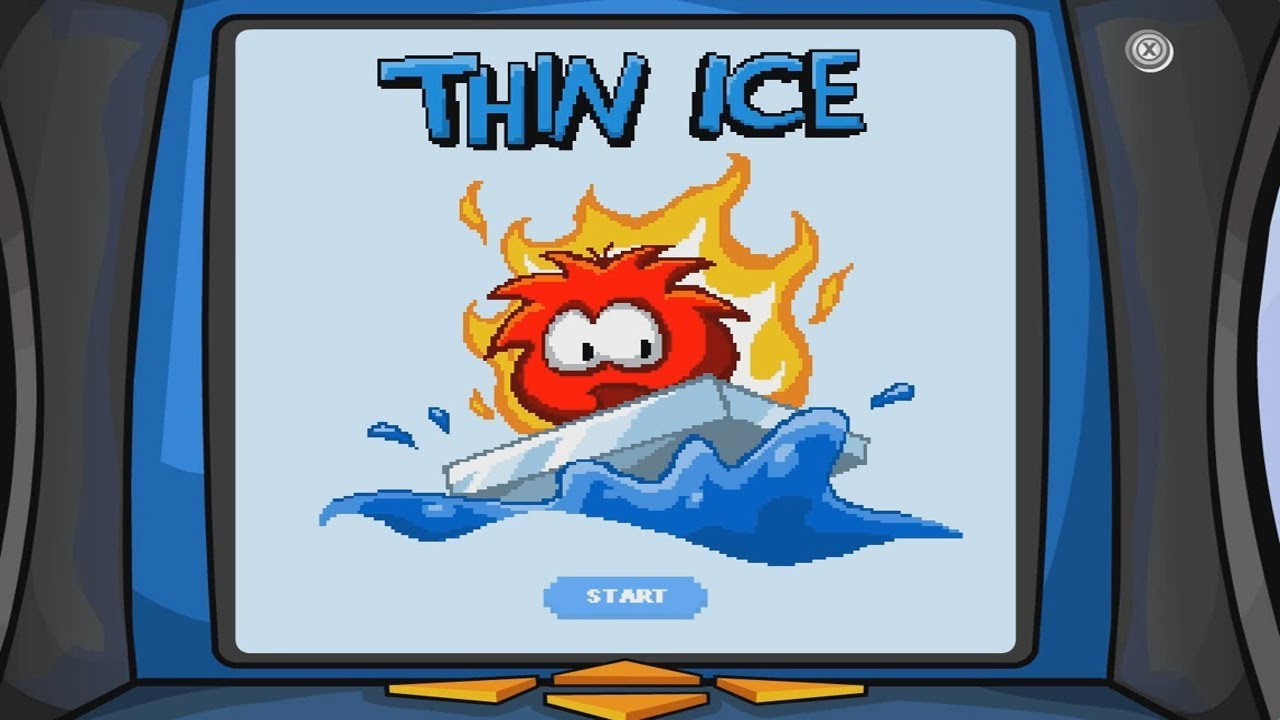 Thin Ice All Levels Walkthrough | Club Penguin | Legacy