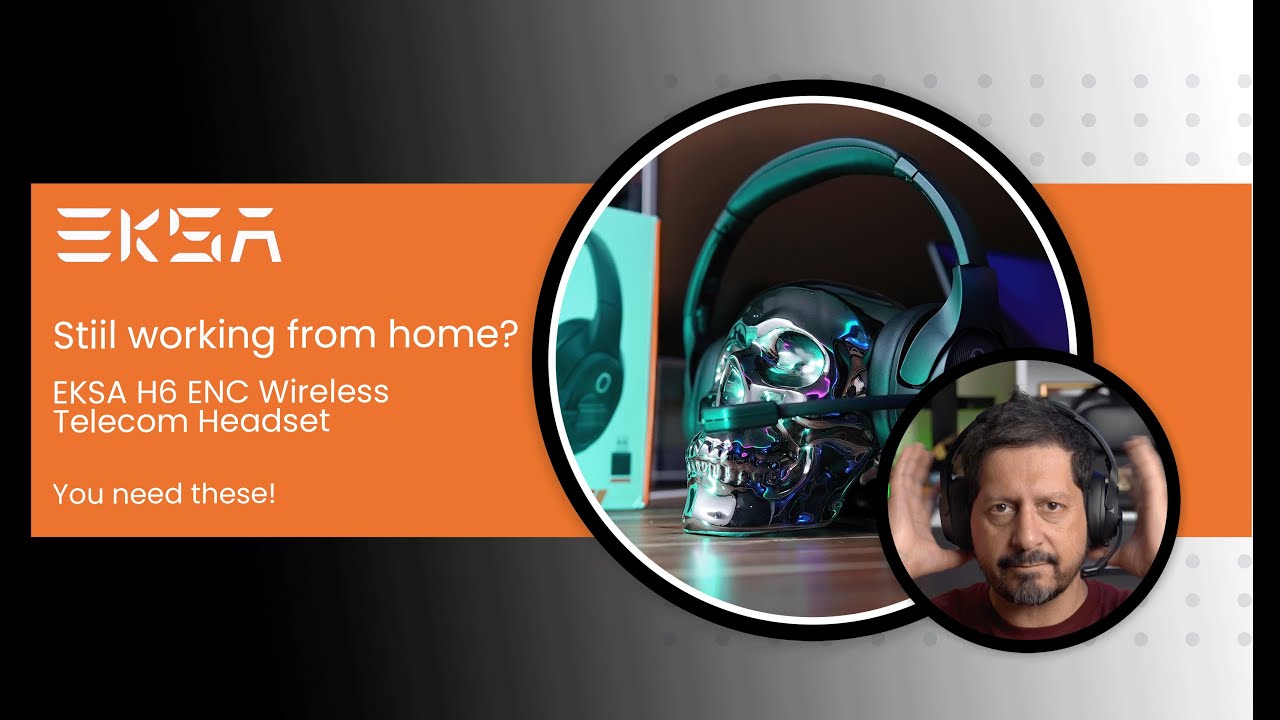 Still Working From Home? You Need this ! EKSA H6 ENC Wireless Headset!
