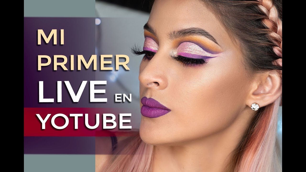 ▶️ MAQUILLAJE COLORIDO CUT CREASE | EN VIVO MAQUILLAJE