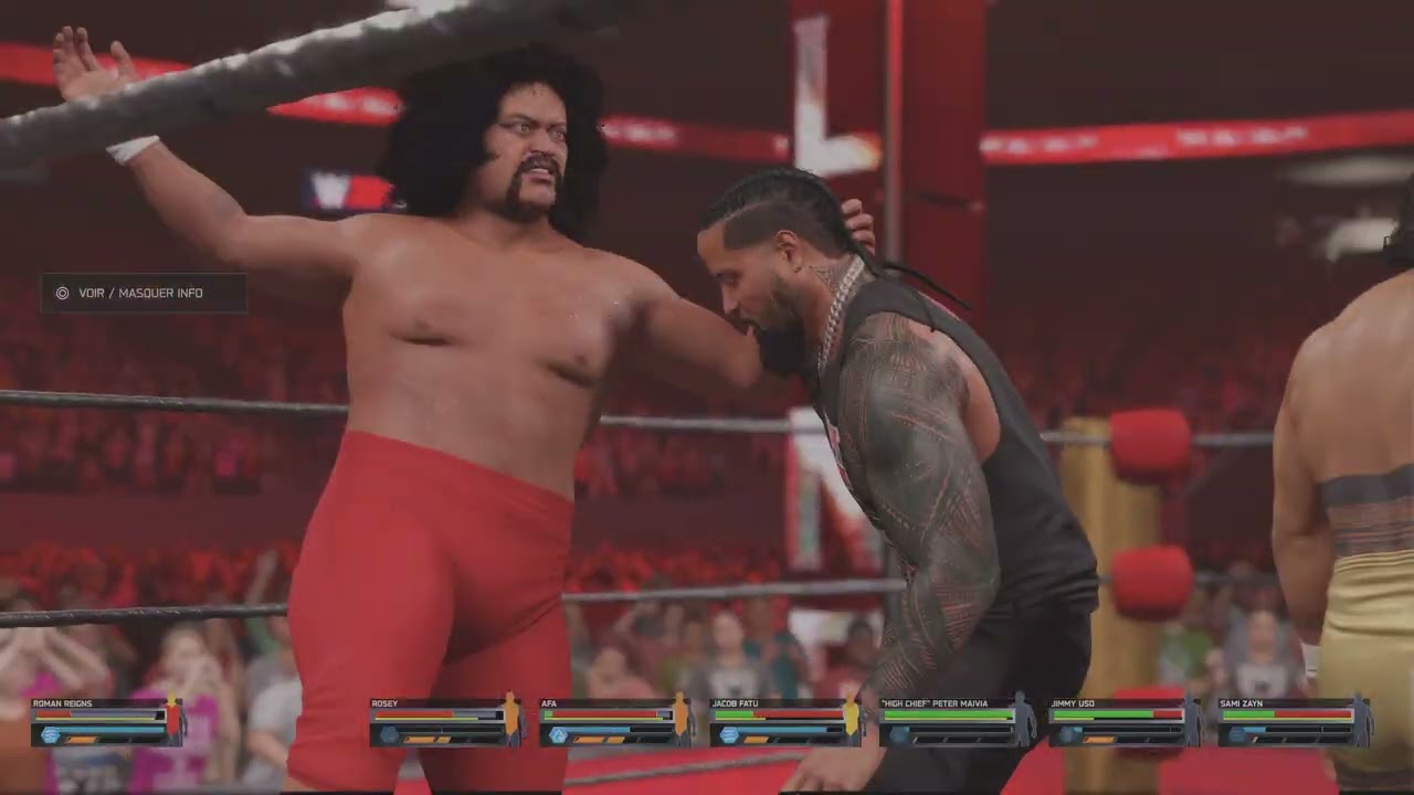 WWE 2K25 royal Rumble 20 man tribal chief Championship