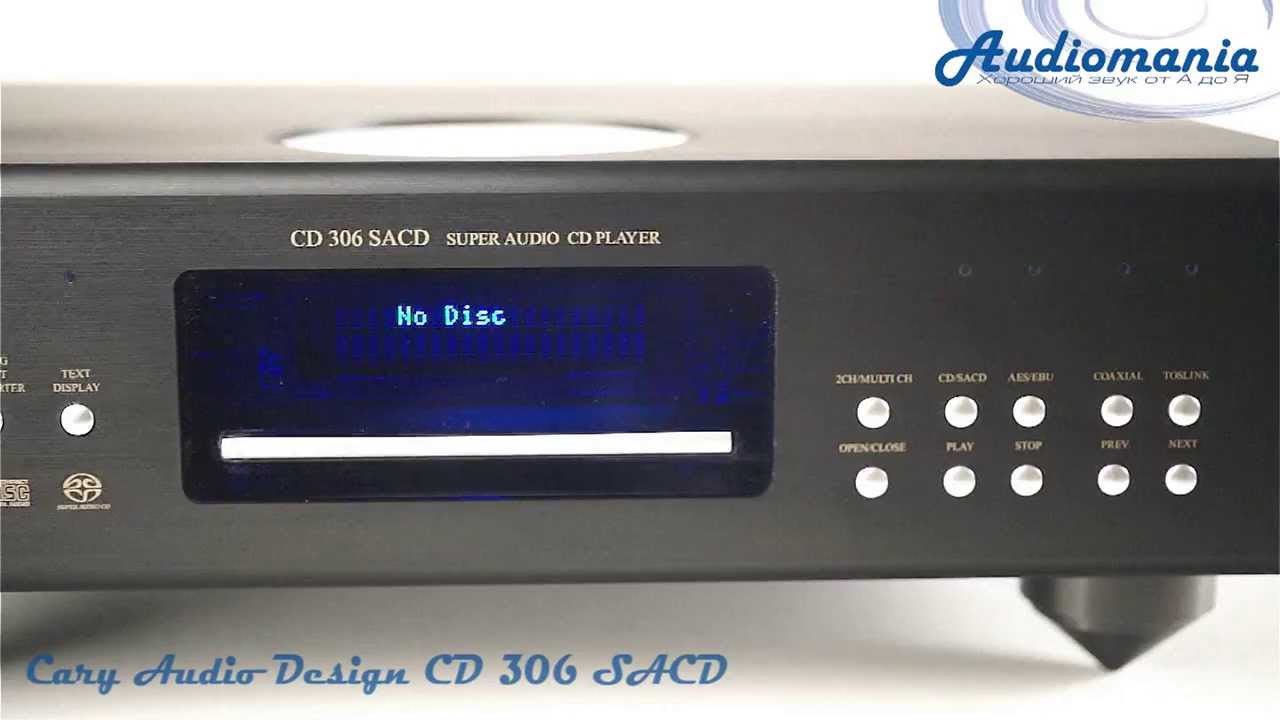 CD проигрыватель Cary Audio Design CD 306 SACD
