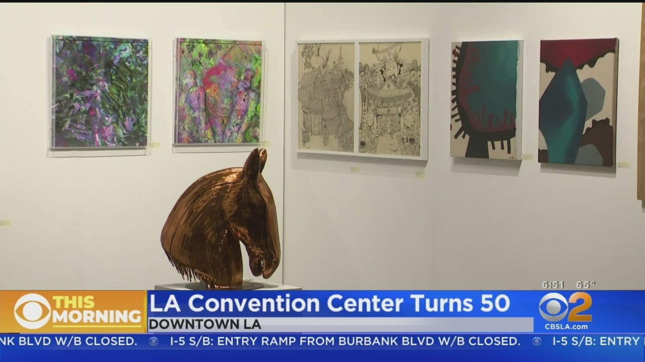 Art Show Kicks Off 50th Birthday Of LA Convention Center