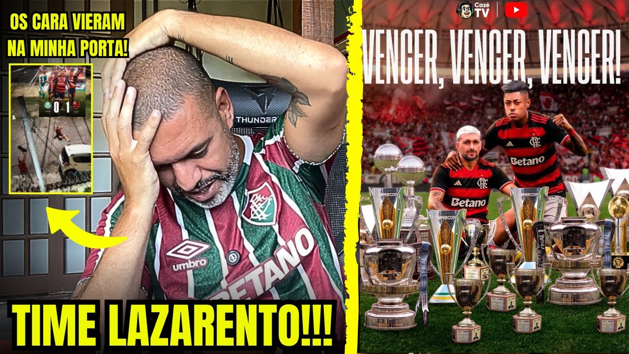 OS FLAMENGUISTAS BAIXARAM NA MINHA CASA😅