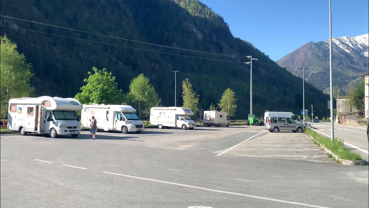 AREA CAMPER Gaby (AO) Valle D’Aosta - Parcheggio Camper e area picnic