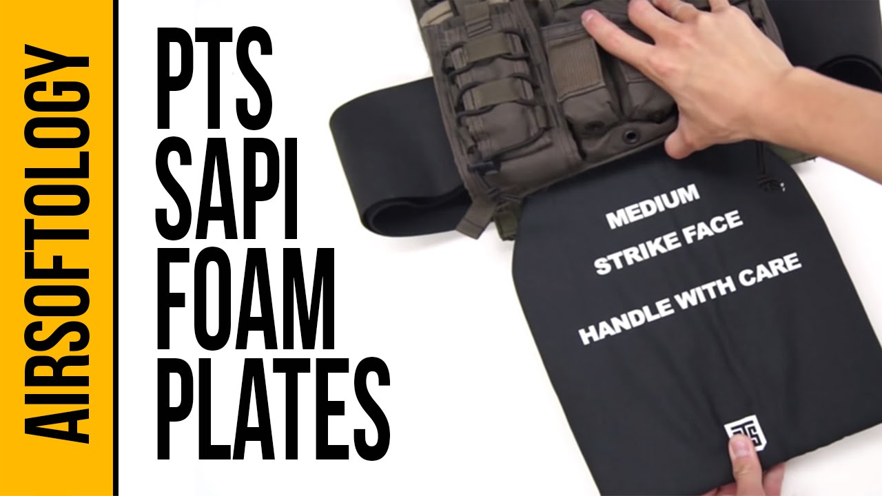 PTS SAPI Dummy Plates - Foam Comfort for your Plate Carrier | Airsoftology Review