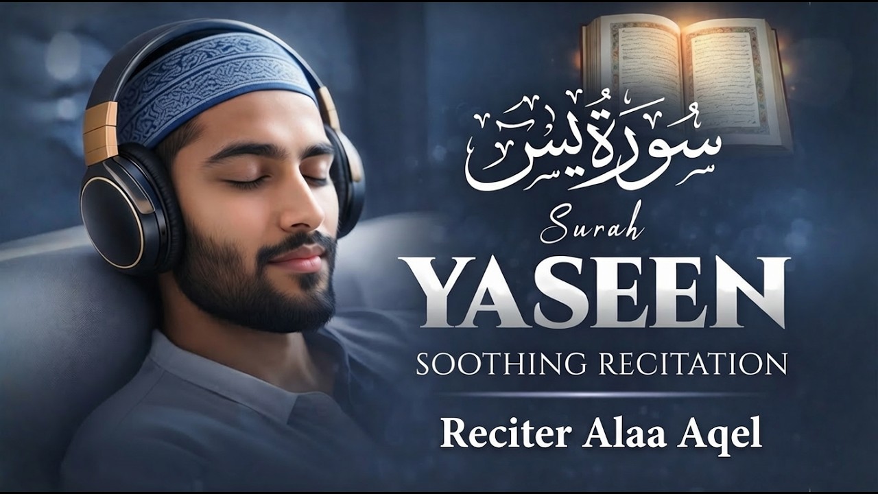 Surah Yaseen Full (Heart Touching) | Surah Yasin Beautiful Recitation for Peace & Sleep