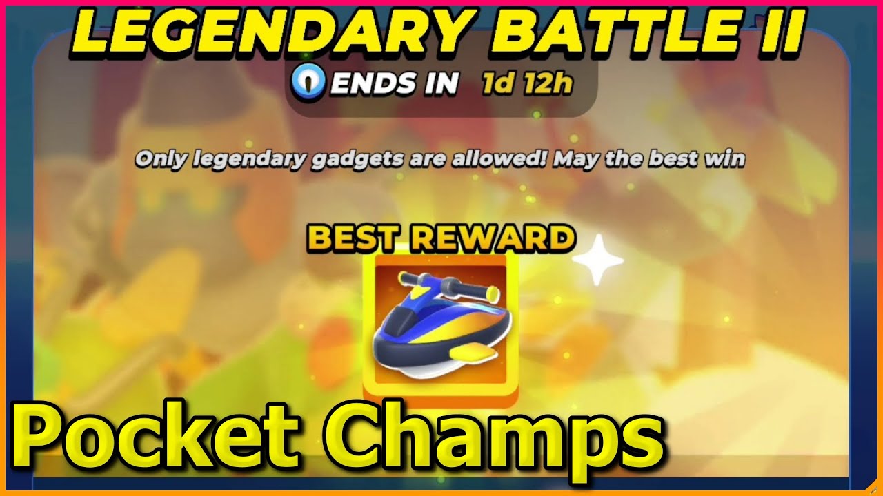 LEGENDARY BATTLE II Pocket Champs Gameplay #pocketchamps #androidgames