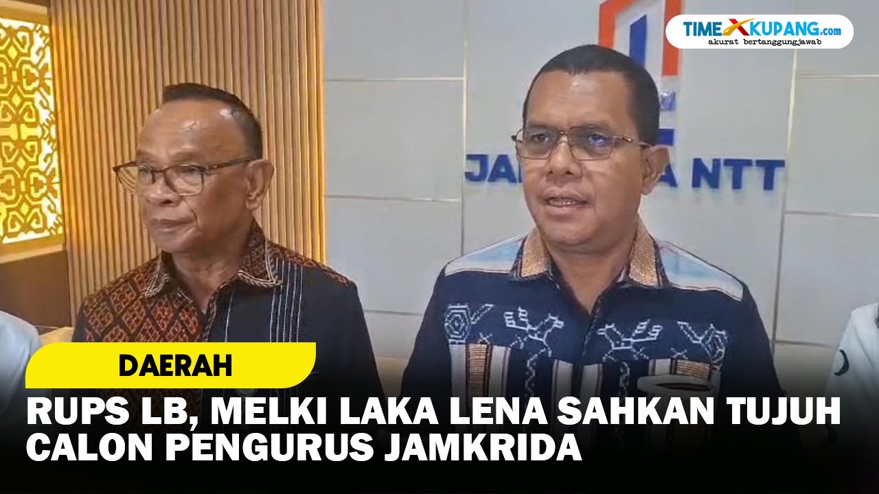 RUPS Luar Biasa Jamkrida NTT Tetapkan 7 Calon Pengurus, Hadir Langsung Gubernur NTT