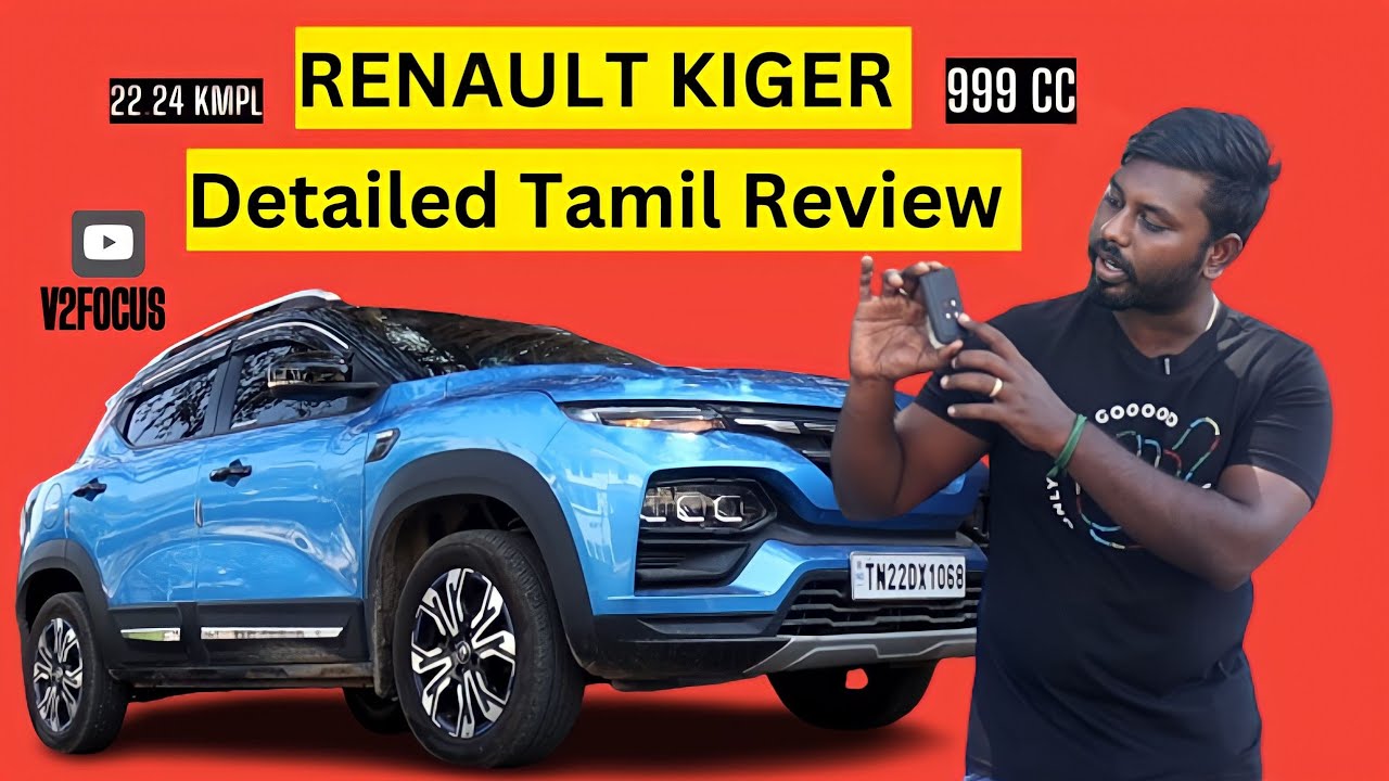 Renault Kiger 🚘 Petrol ⛽ | RXZ Top Model 💵| Detailed Review Tamil 🎙️| V2FOCUS