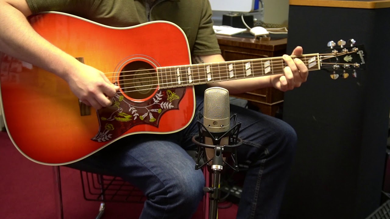 Gibson Hummingbird (2019) Acoustic Guitar Demo