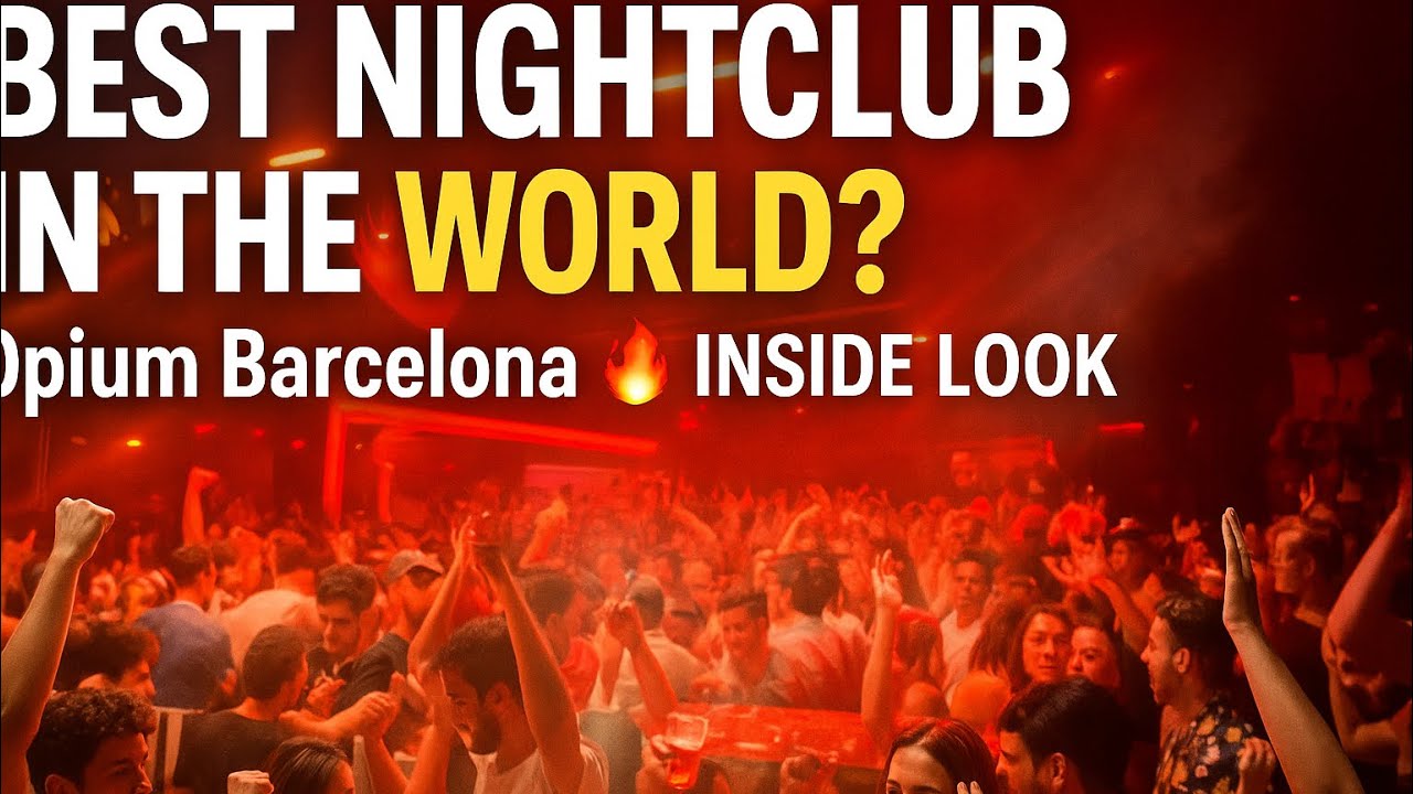 BEST NIGHT CLUB IN THE WORLD-OPIUM BARCELONA 2023- BARCELONA NIGHT-LIFE