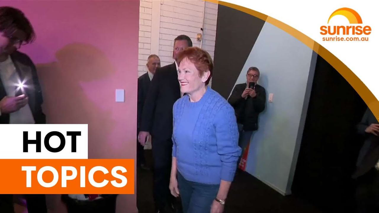 One Nation raises millions;  Classroom division; Uggly | Sunrise