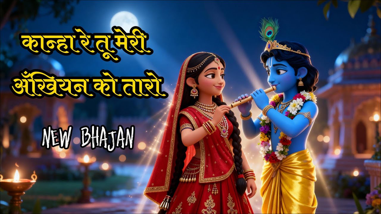 Kanha Re Tu Meri Akhiyan Ko Taro | New Krishna Bhajan 2026| Lyrical Devotional Song
