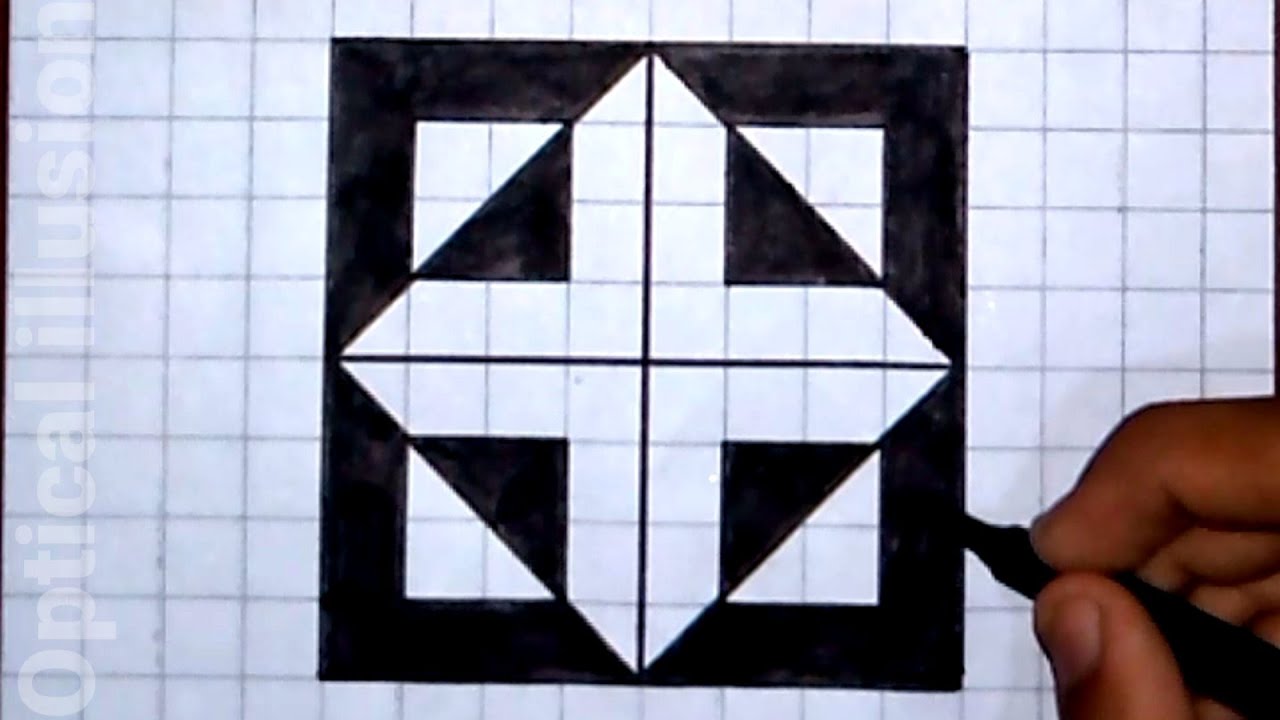OPTICAL ILLUSION DRAWING TO TEST YOUR BRAIN || Ashar 2M