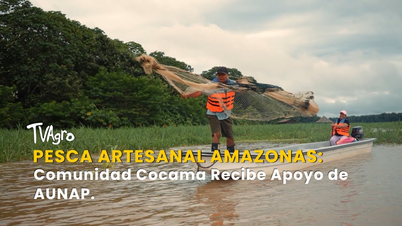 Pesca Artesanal Amazonas: Comunidad Cocama Recibe Apoyo de AUNAP - TvAgro por Juan Gonzalo Angel