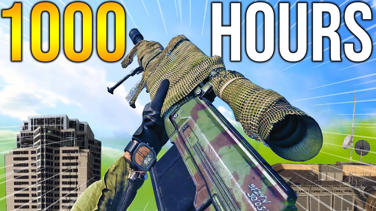 What 1000 Hours Warzone Sniping looks like... 👀