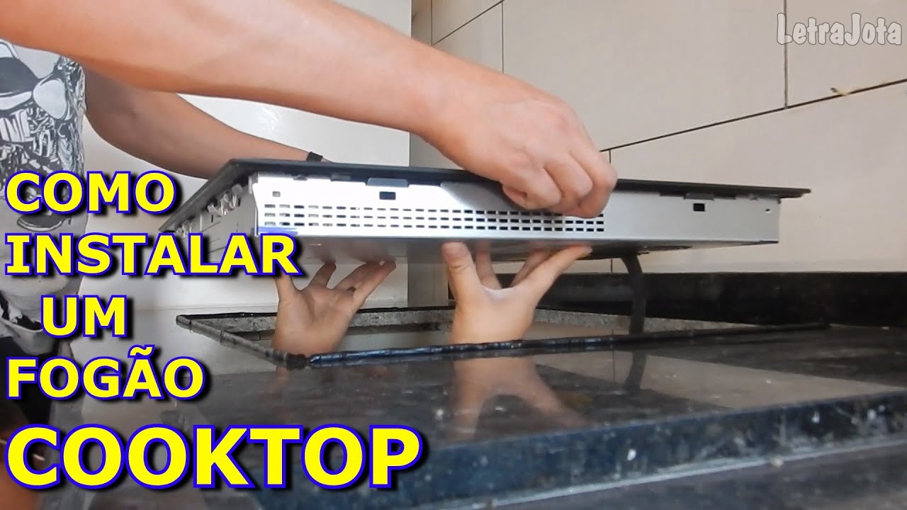 COMO  CORTAR GRANITO PARA INSTALAR FOGÃO COOKTOP