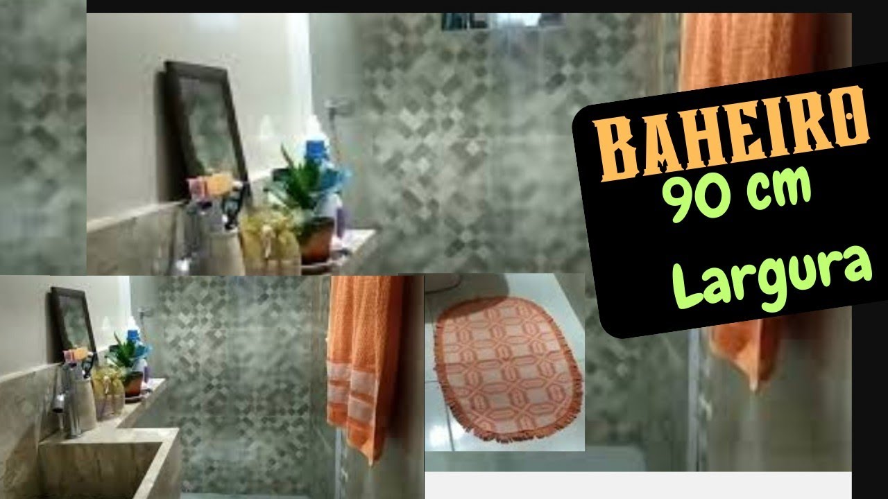 BANHEIRO PEQUENO 90cm LARGURA