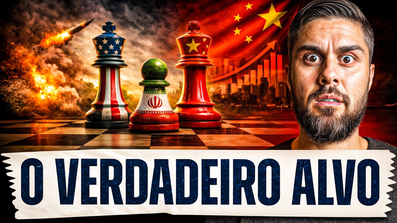 O Plano Real dos EUA para o Irã (E Por Que Isso Muda Tudo)