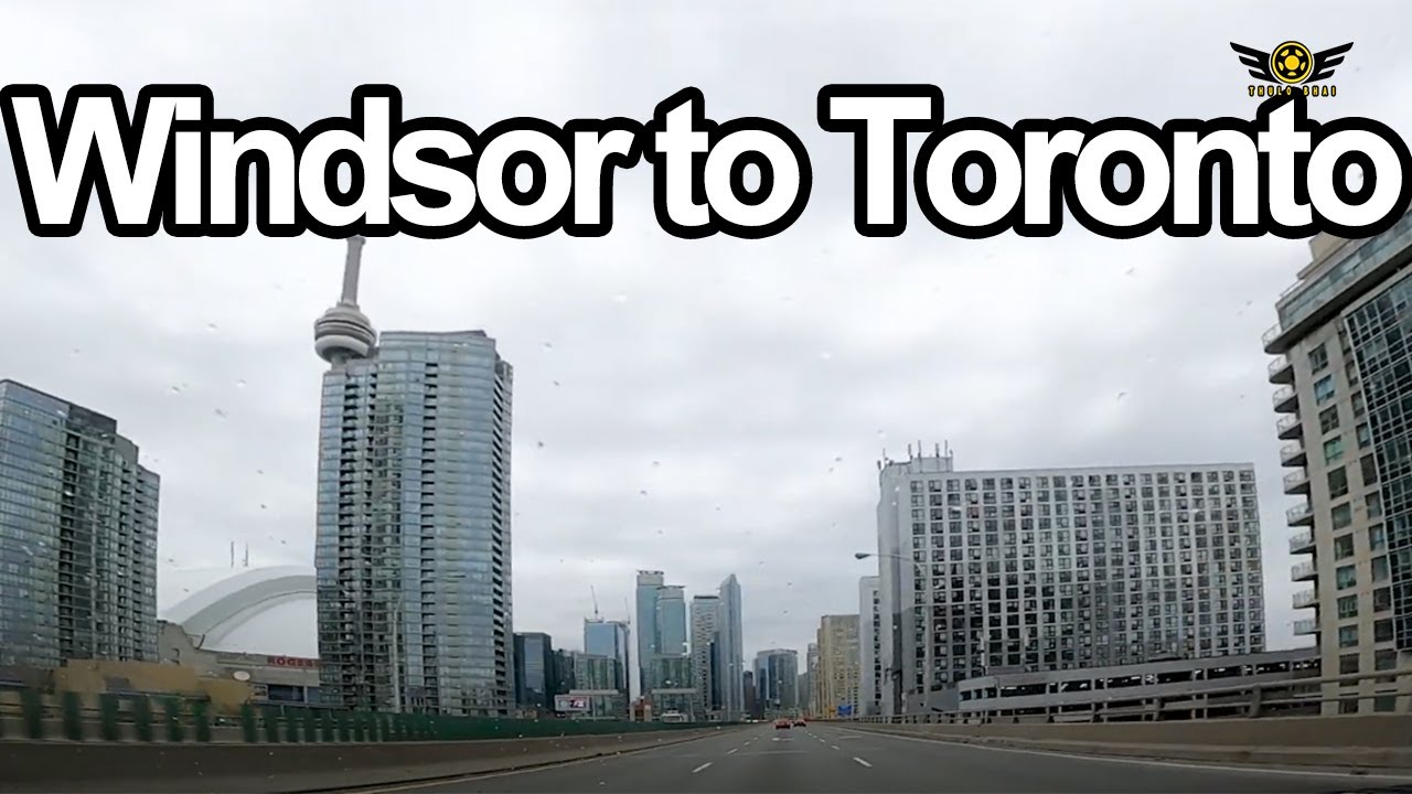 Windsor to Toronto Ontario Canada fall 2020 drive *COMPLETE ROUTE*