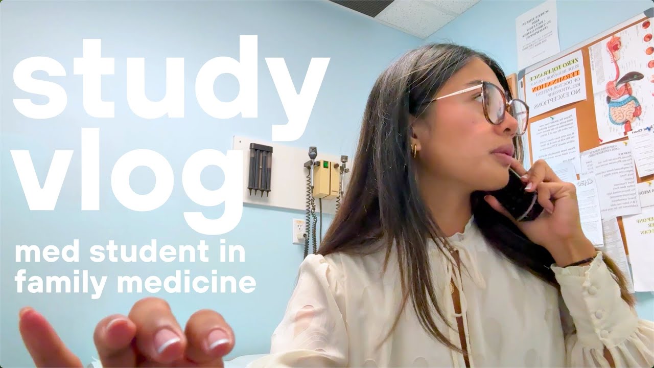 a very busy med school day 🫩🩺 clinic all day + late night grind | study vlog