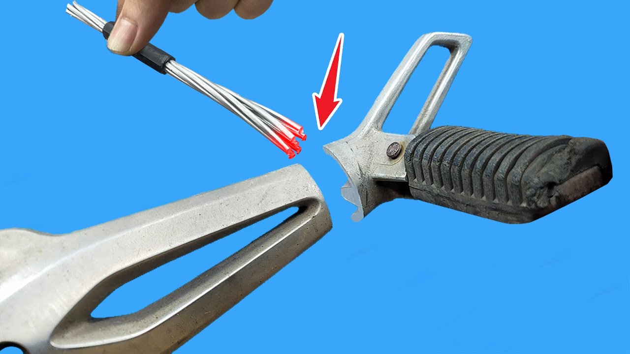 92% don&rsquo;t know this aluminum welding trick! Simple welding without Argon TIG