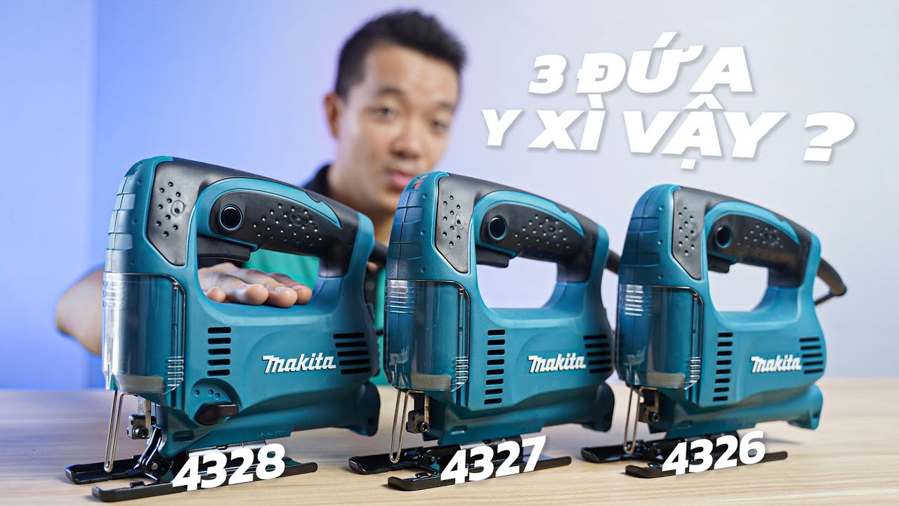 Điểm Khác Biệt Cơ Bản Của Makita 4326, 4327, 4328 | Biết Trước Mua Đỡ Hố - Cưa Lọng Giá Tốt ~ 1TR3