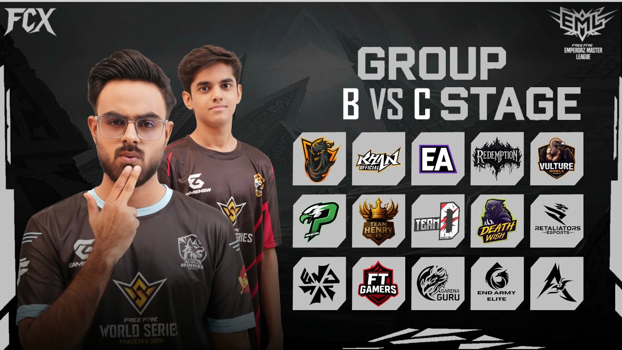 EML EP-02 | DAY - 02 | CASTER HAMZA FAROOQUI,GHAZII SUUU... POWERED BY FCX ESPORTS..