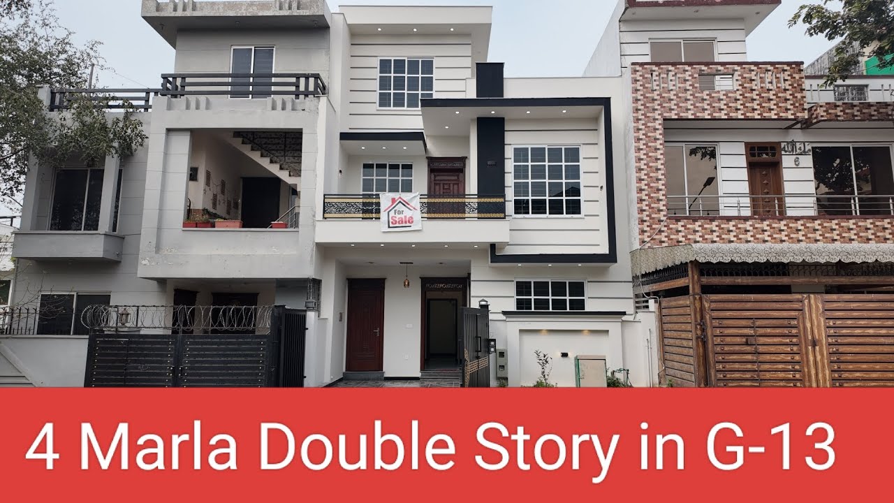 Modern 4Marla Double Story House for Sale in Sector G-13 Near Metro Station #SectorG13 #houseforsale