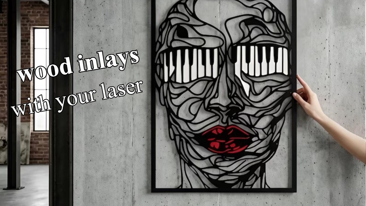 Laser Wood Inlay – Precision Craftsmanship with a Diode Laser