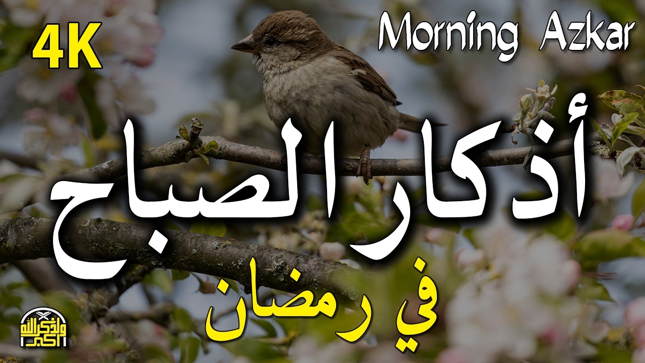أذكار الصباح في شهر رمضان بصوت القارئ علاء عقل | Morning Athkar - Dzkir Pagi by Alaa Aql | 4K