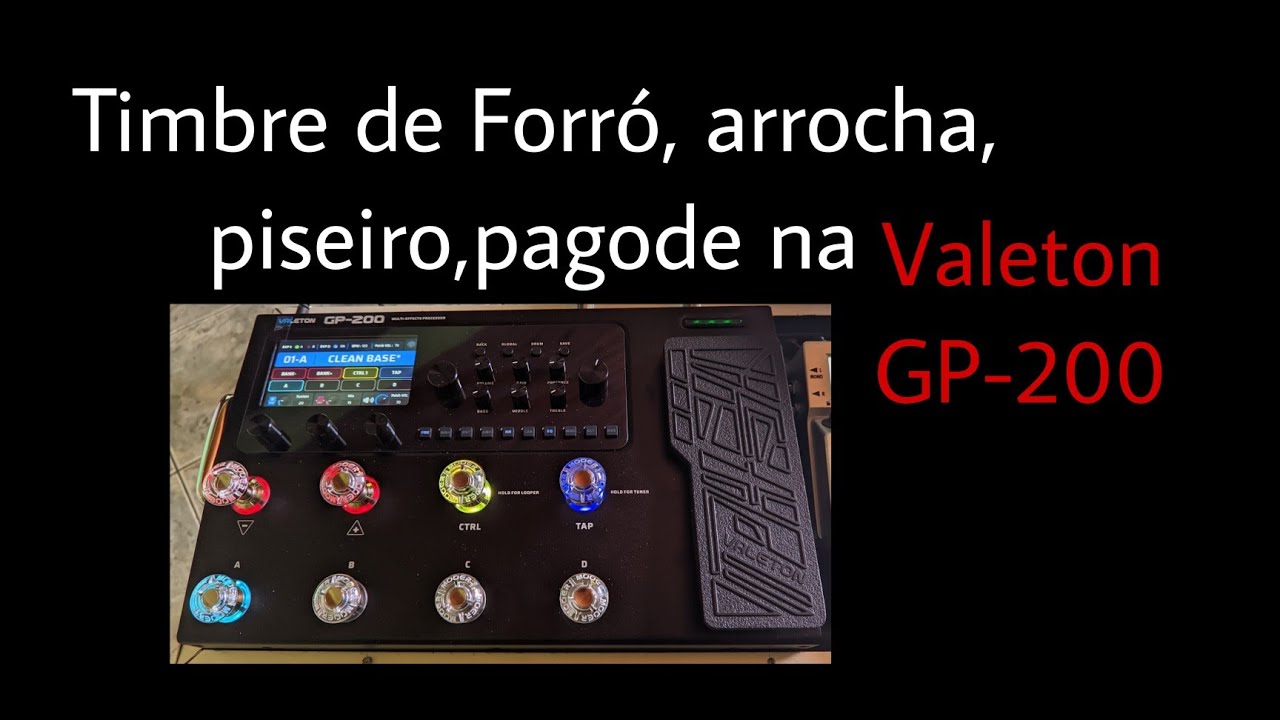 Meu clean na valeton GP-200