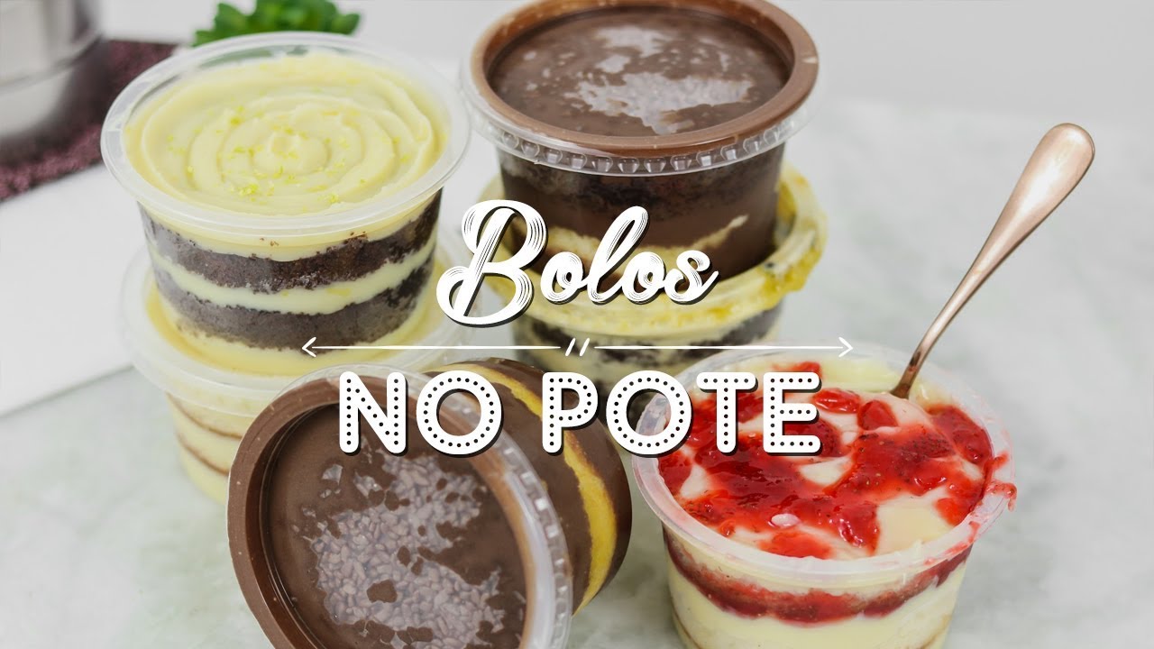 6 RECEITAS DE BOLOS NO POTE | FAÇA E VENDA | Gabriel Freitas |