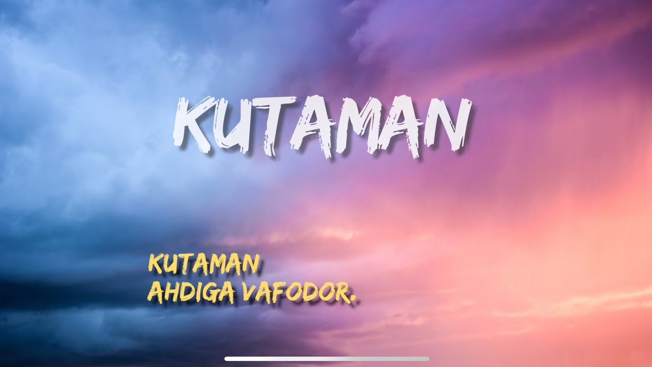 Kutaman. O&rsquo;lmas Olloberganov ijrosida. Lyrics Text bilan