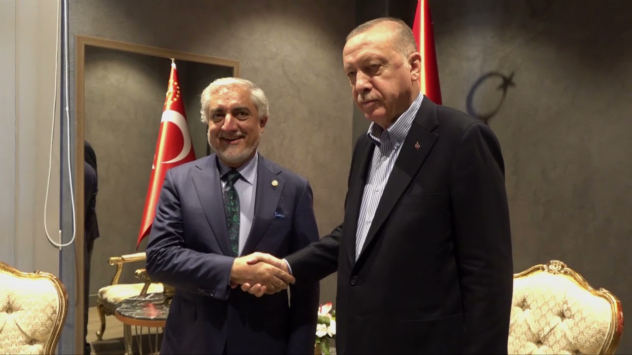 دیدار دکتور عبدالله عبدالله، با جلالت‌مآب رجب طیب اردوغان، رییس جمهور ترکیه