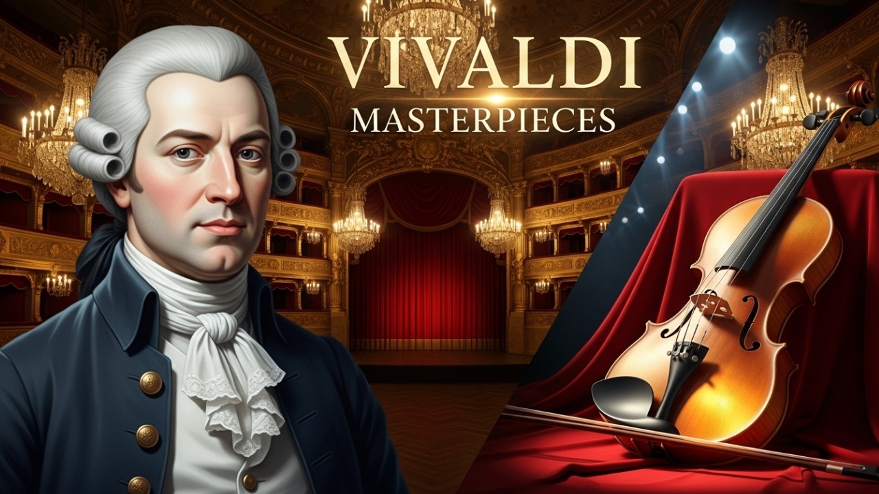 Vivaldi Greatest Masterpieces 🎻 Timeless Classical Music for Relaxation, Healing, Relaxation
