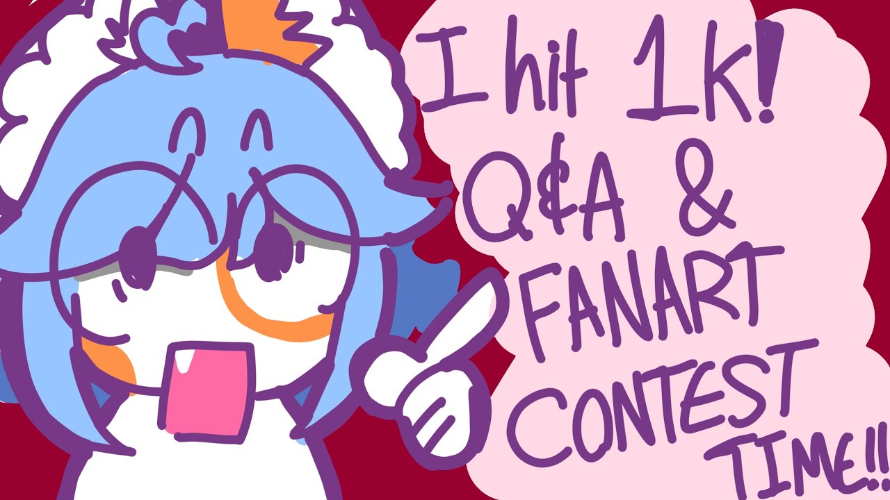 I'm hosting a fanart contest and Q&A! 1000 subscriber special | #StarfensArtComp