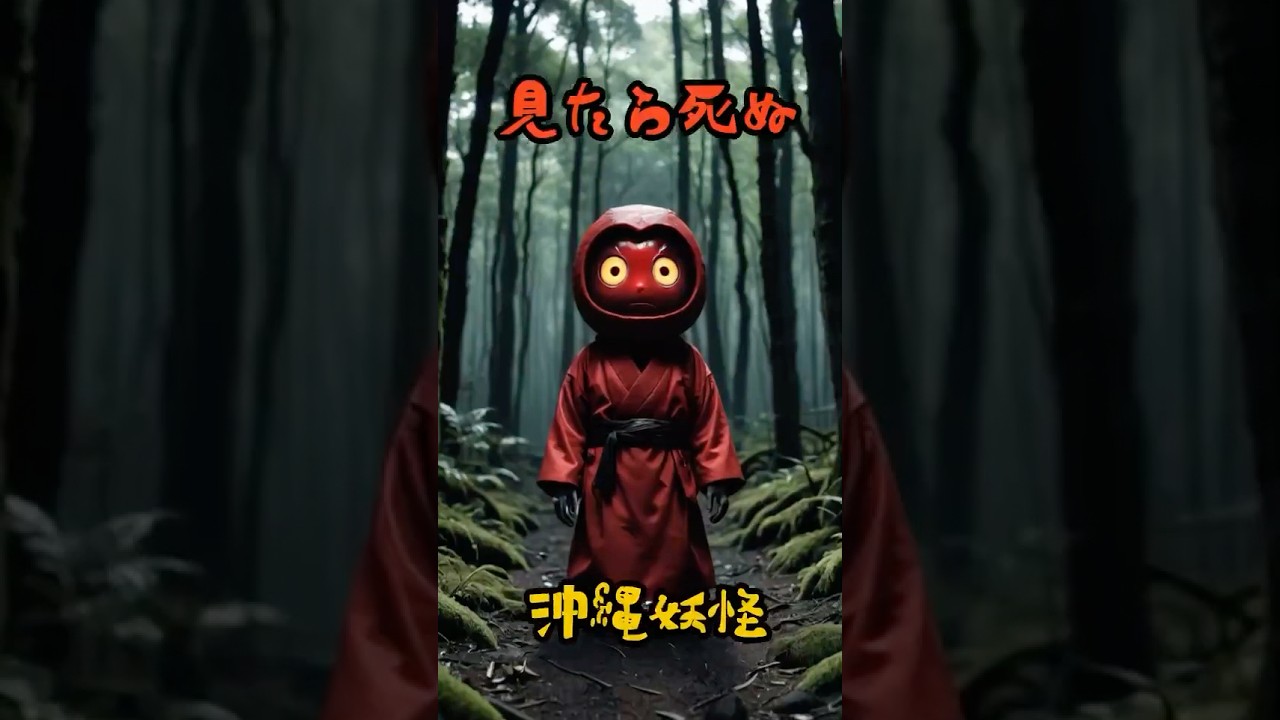 沖縄の見たら死ぬといわれる妖怪#マジムン #妖怪 #沖縄 #都市伝説 #怖い話 #心霊 #shorts #チャンネル登録 #グッドボタン