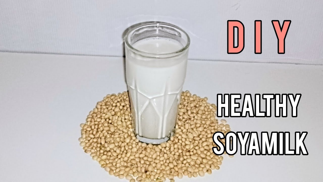 How To Make Soy milk At home/Best Homemade Soya milk recipe