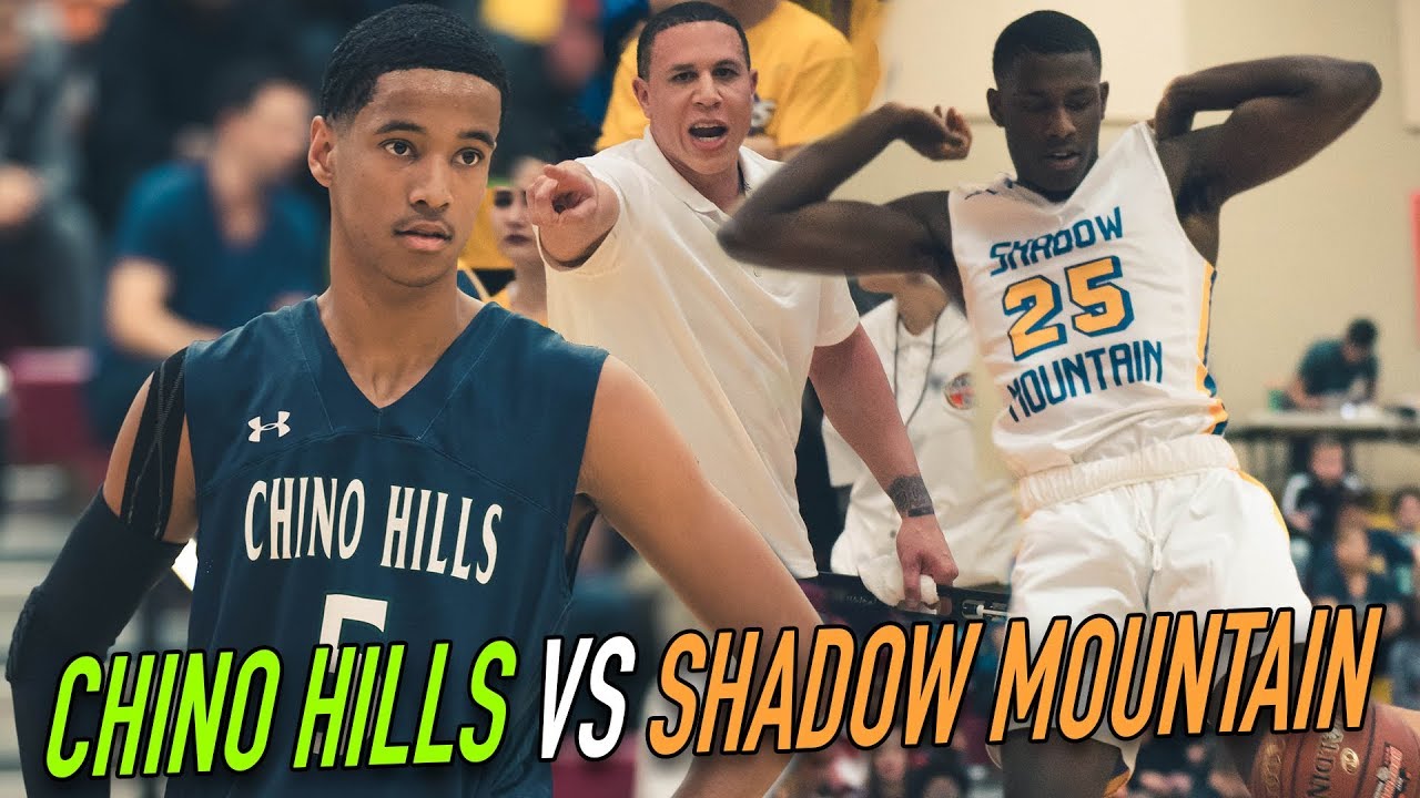 Andre Ball, Big O & Lil Uzi VS #1 TEAM IN ARIZONA! Chino Hills VS Shadow Mountain CLOSE FINISH!
