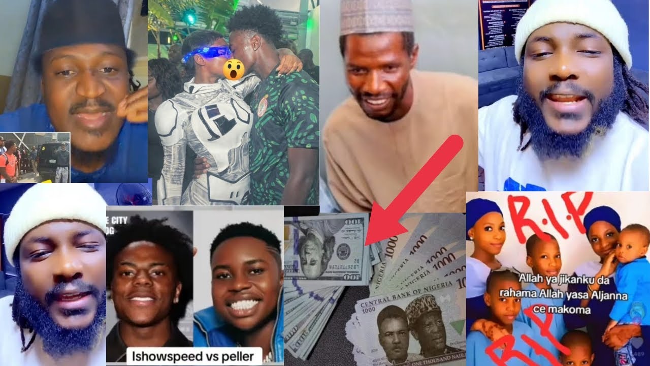 An Tarawa Wanda Aka Kashewa Iyalai Bakwai Miliyan 25/iShowSpeed Ya Dizga Peller Kuma Yayi Banza Das