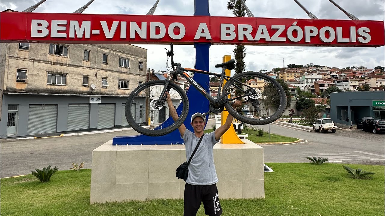 1ª VEZ EM BRAZÓPOLIS/MG | 108 KM DE BIKE | IGREJA MAIS ALTA DA REGIÃO