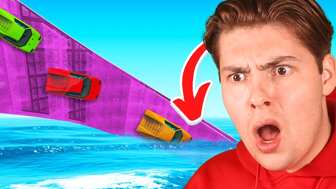Deze ONMOGELIJKE WALLRIDE Gaat ONDERWATER! (GTA 5 Races)