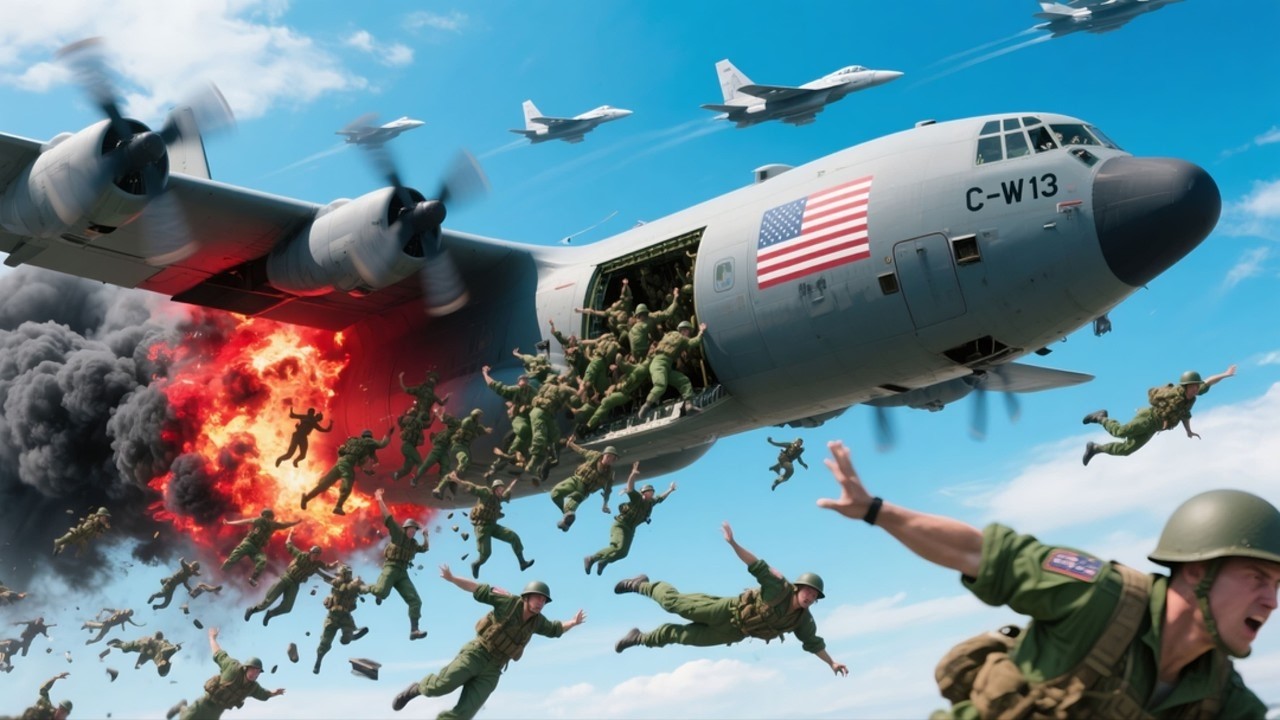 13 минут назад: Три американских самолета C-130 с 7000 военнослужащими на борту были сбиты российски