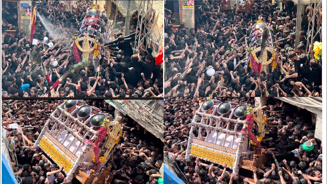 9th Muharram Rohri juloos Vichora chowk 2024–1446 9 Dhaal Rohri